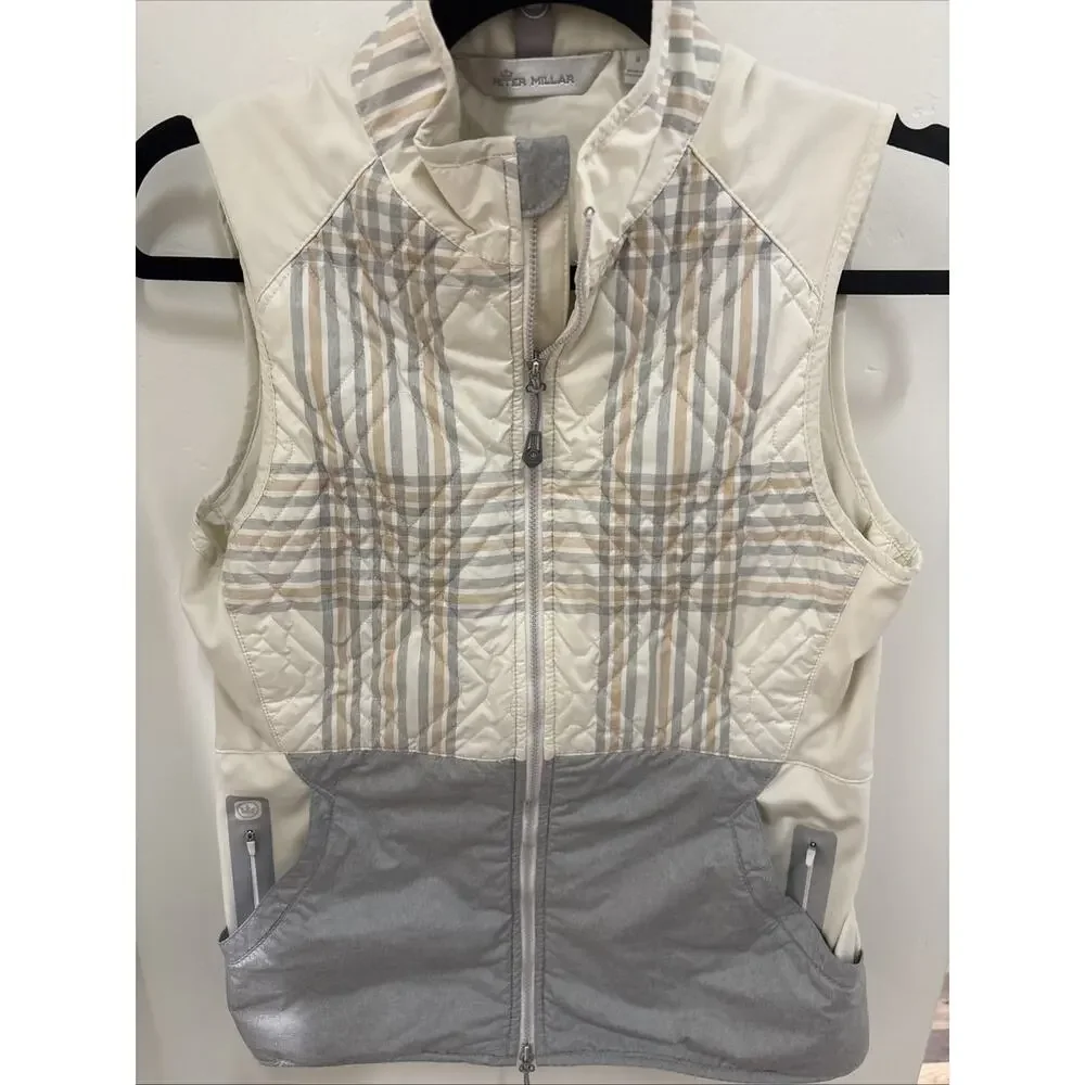 Peter Millar Women Lizzie Hybrid Vest Jacket Luxury Golf Country Club S NWOT